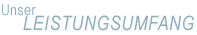 Unsere Leistungen